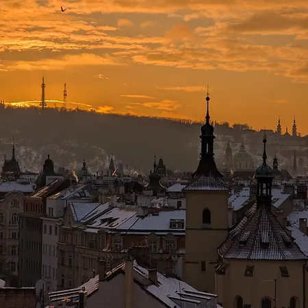 Skyline 127m With Terrace - Castle View * Praha