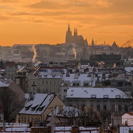 Skyline 127m With Terrace - Castle View * Praha