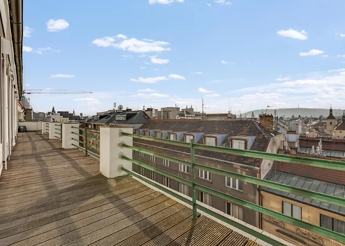 Skyline 127m With Terrace - Castle View Appartement Prague
