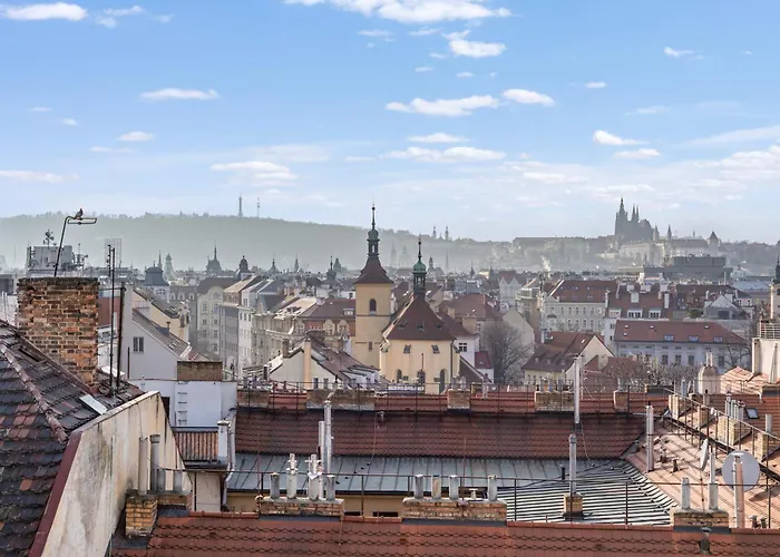 Skyline 127m With Terrace - Castle View Appartement